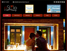 Tablet Screenshot of instyleeventplanning.com